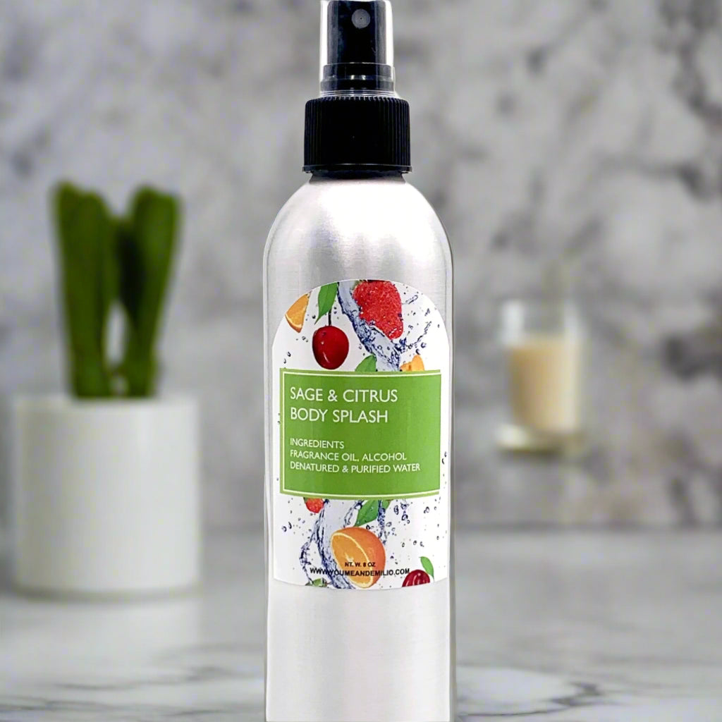 Hand-poured in Dallas, Texas, this body splash refreshes, uplifts, and leaves a lasting fragrance. Buy now and embrace a revitalizing self-care routine!

