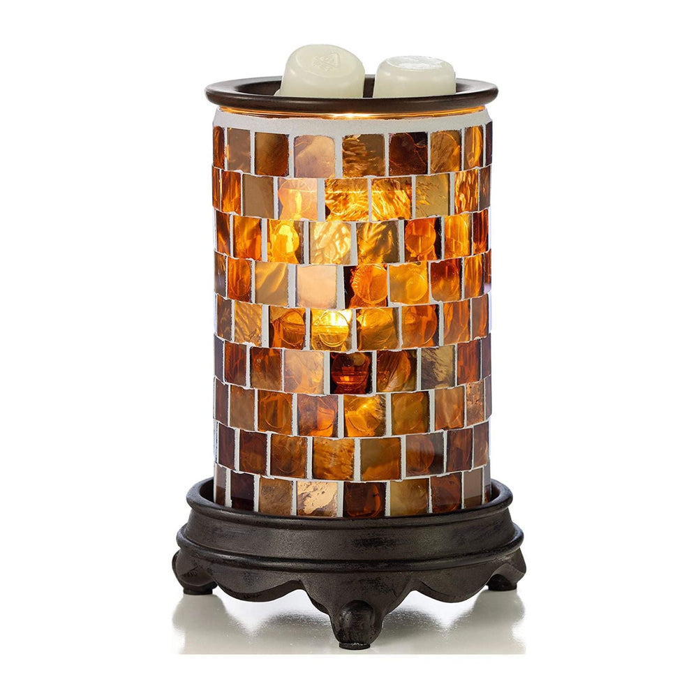 Amber Mosaic Soy Wax Warmer - You Me and Emilio