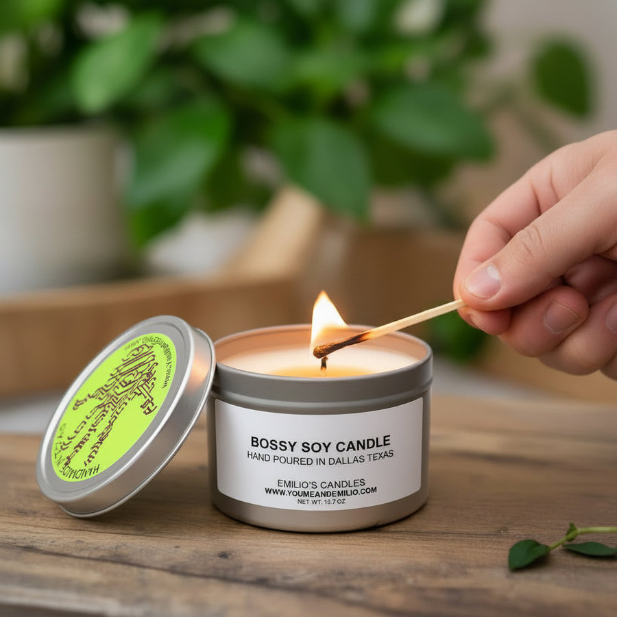 Bossy Soy Candle - You Me and Emilio