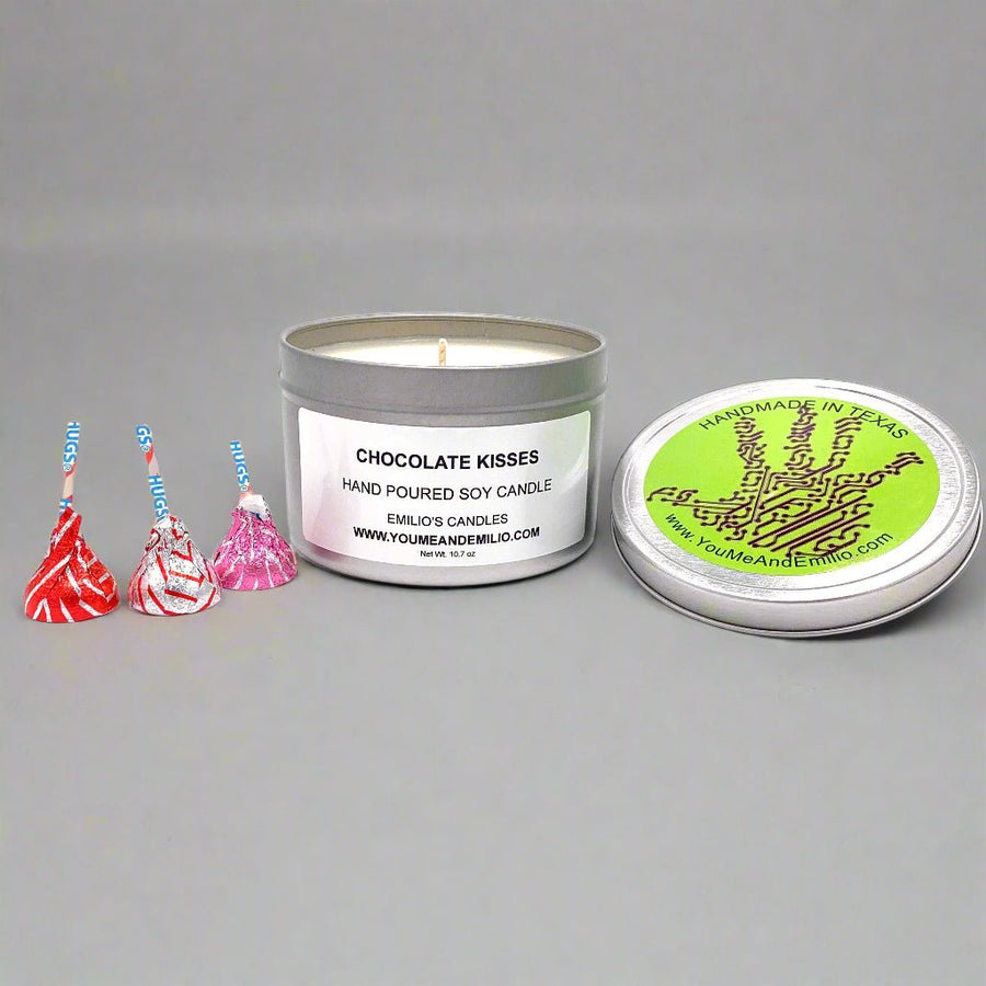 Chocolate Kisses Soy Candle - You Me and Emilio