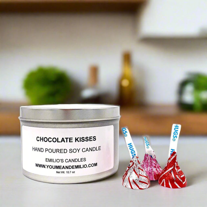 Chocolate Kisses Soy Candle - You Me and Emilio