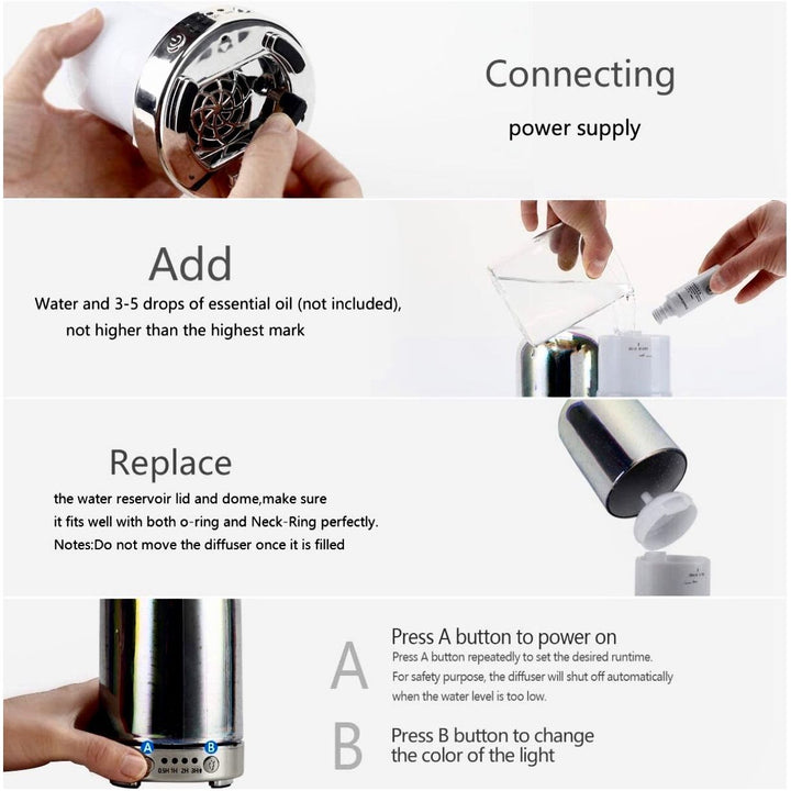 Essential Oil Diffuser - You Me and Emilio