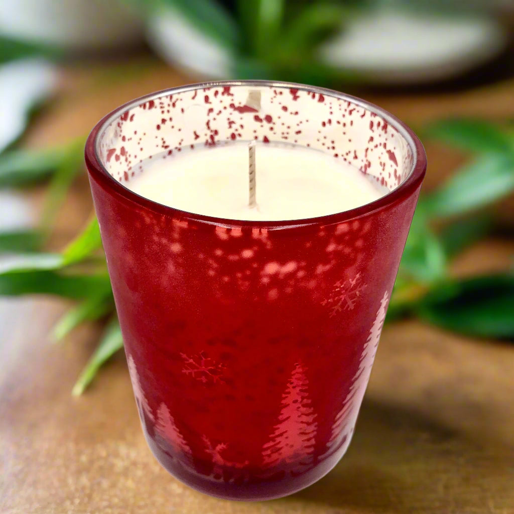 exclusive cherry pine soy wax candle 