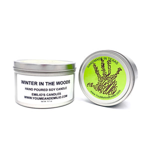 Winter In The Woods Soy Candle