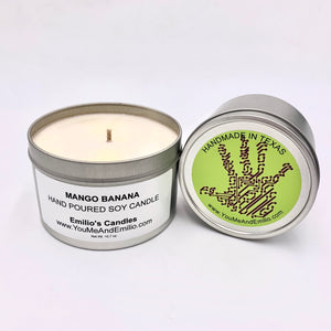 Mango Banana Soy Candle