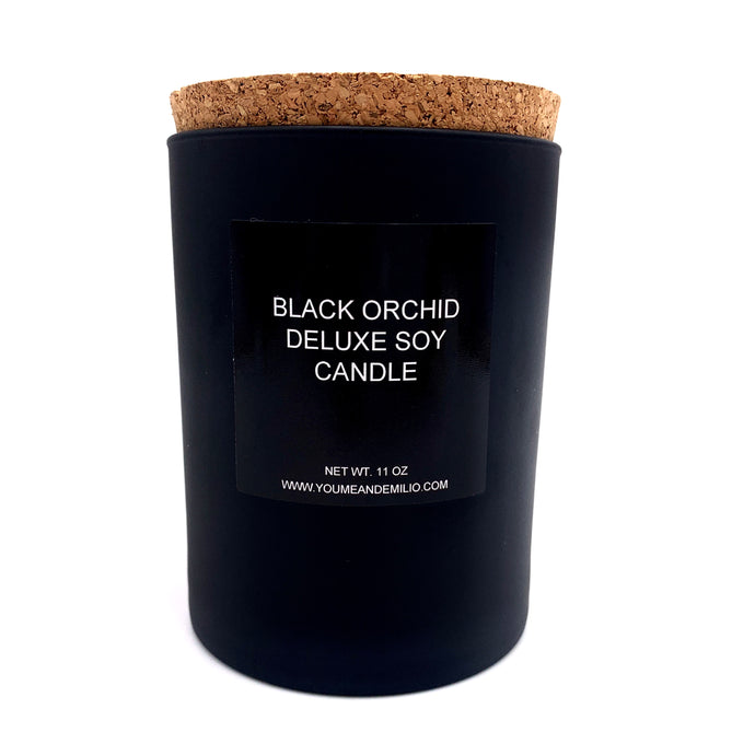 Black Orchid Deluxe Soy Candle | Limited Edition