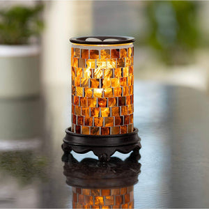Amber Mosaic Soy Wax Warmer