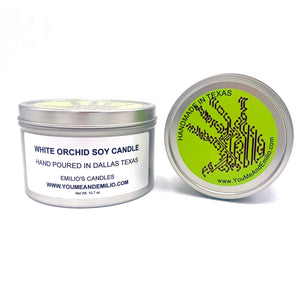 White Orchid Soy Candle
