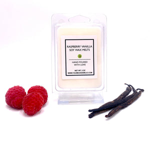 Raspberry Vanilla Soy Wax Melts
