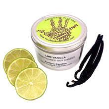 Lime Vanilla Soy Candle