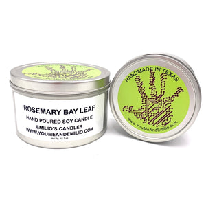 Rosemary Bay Leaf Soy Candle