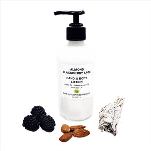 Almond Blackberry Sage Hand & Body Lotion