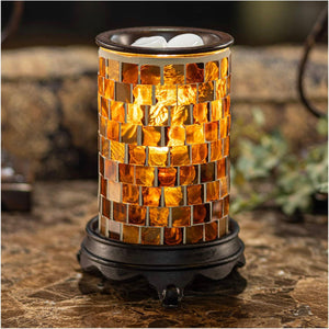 Amber Mosaic Soy Wax Warmer