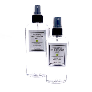 Texas Spice Hand Sanitizer Mist