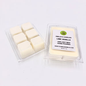 Lime Vanilla Soy Wax Melts