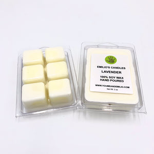 <transcy>Derretimiento de cera de soja y lavanda</transcy>