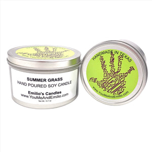 Summer Grass Soy Candle