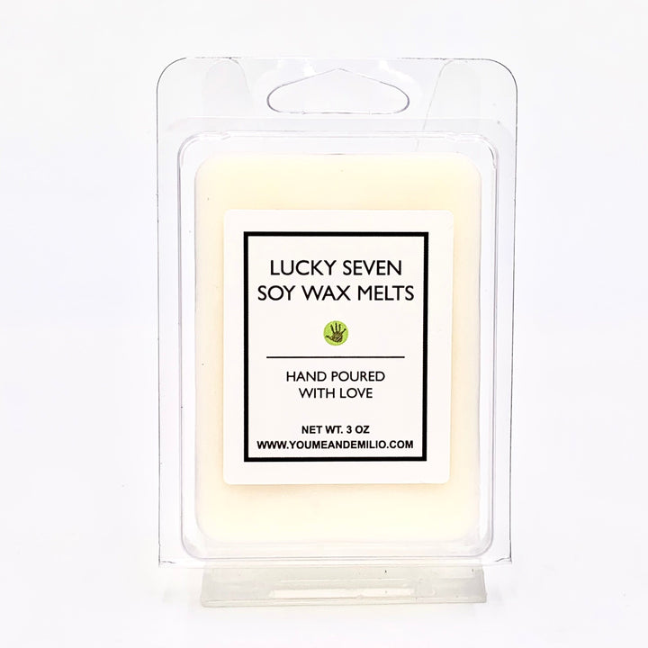 Our Lucky Seven Soy Wax Melt is a captivating blend of Lemongrass and Sage that will bring a sense of tranquility and positive energy to your space. Immerse yourself in the harmonious fragrance of Mother Earth and experience serenity like never before.