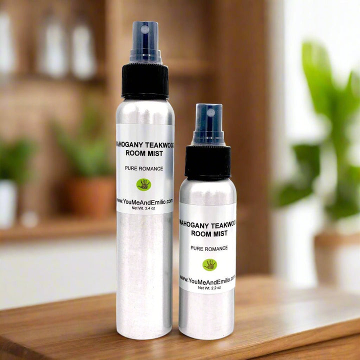 Mahogany Teakwood Room Mist - You Me and Emilio