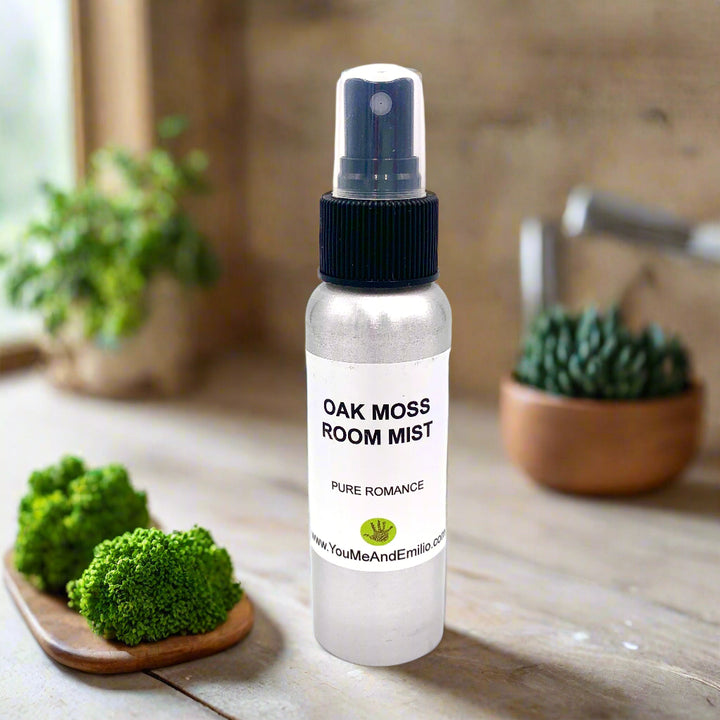 Oak Moss Room Mist: A Breath of the Outdoors

Elevate the atmosphere of your home with the earthy and sophisticated fragrance of our Oak Moss Room Mist. This captivating scent journey begins with the rich, mossy essence of Spanish Oak Moss, which is beautifully complemented by the deep, grounding aroma of Patchouli and the invigorating freshness of Siberian Fir Balsam. As the mist envelops your space, it is delicately infused with the warmth and elegance of White Amber and Cashmere Musk, creating a deeply i
