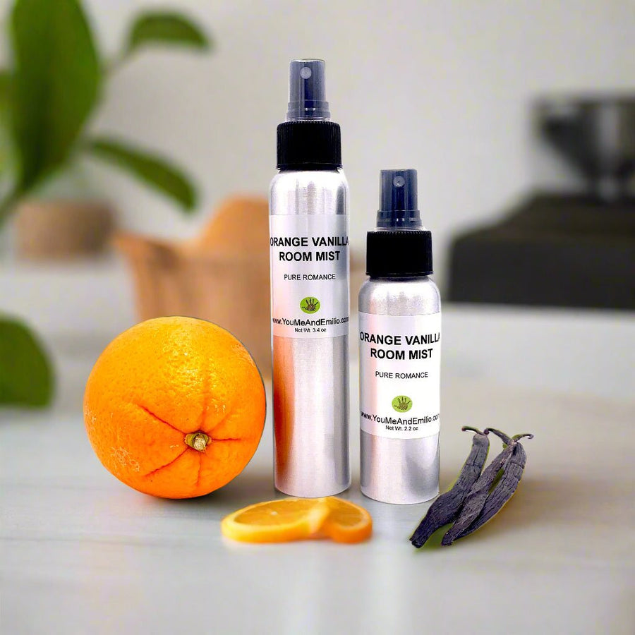 Orange Vanilla Room Mist - You Me and Emilio