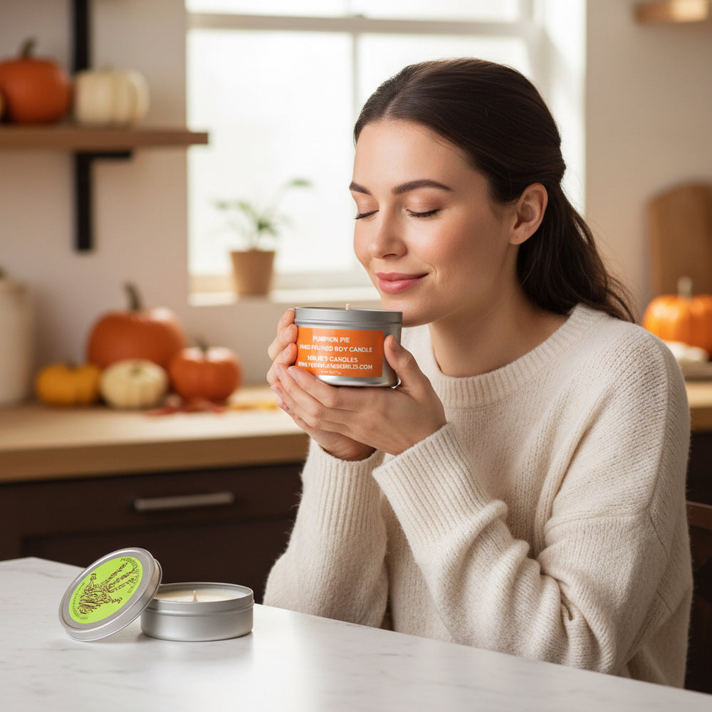 Pumpkin Pie Soy Candle - You Me and Emilio
