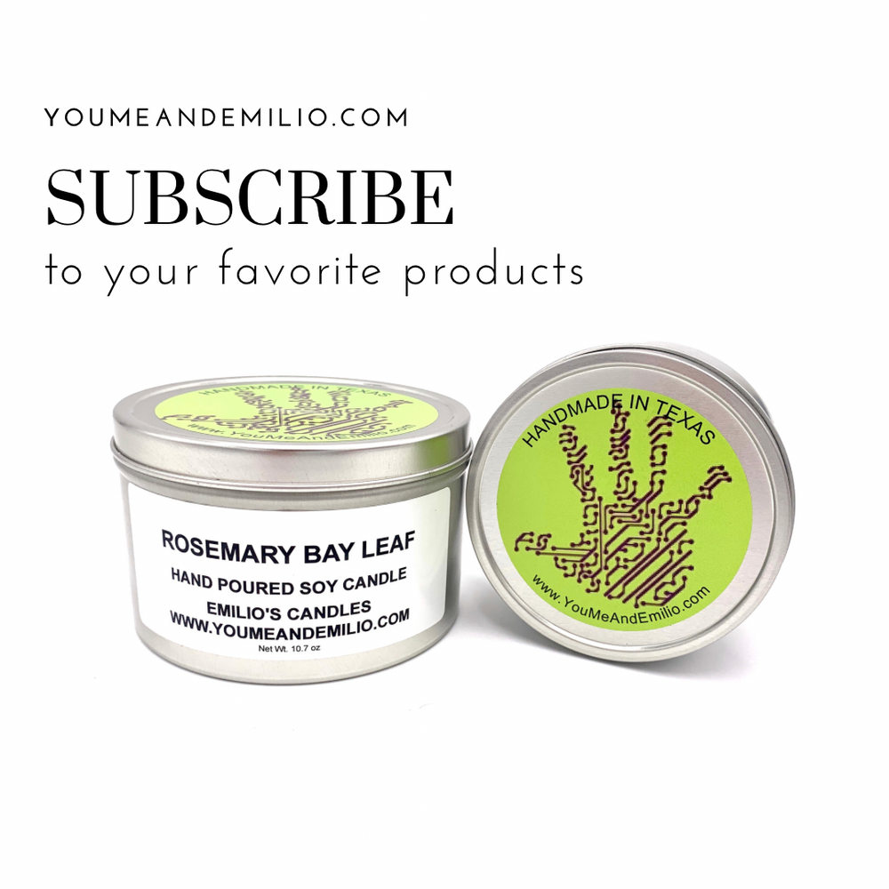 Rosemary Bay Leaf Soy Candle, a captivating fragrance that combines the rich scents of forest florals, citrus, and spices to create an invigorating aroma that will lift your spirits. Immerse yourself in the delightful blend of bay laurel, rosemary leaves, orange clove, bayberry, fir balsam pine, patchouli, and oak moss.