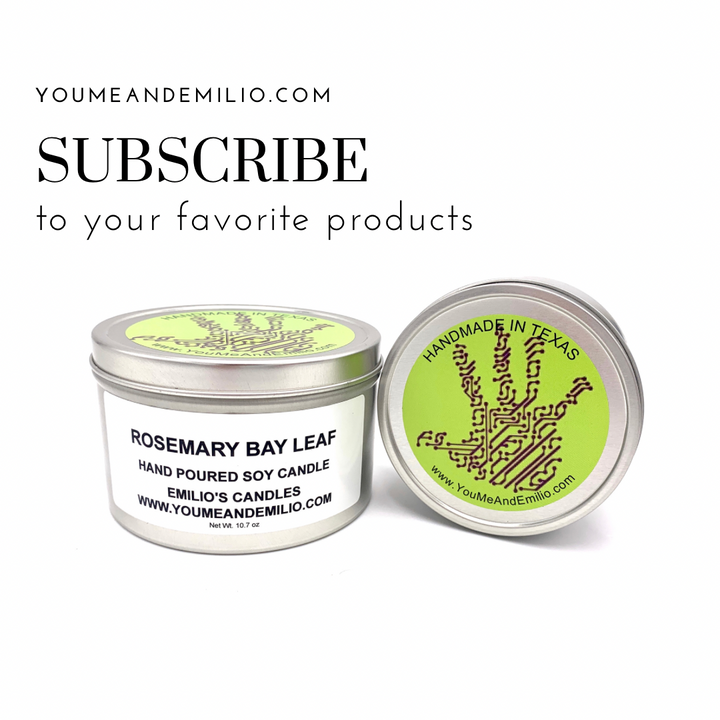 Rosemary Bay Leaf Soy Candle, a captivating fragrance that combines the rich scents of forest florals, citrus, and spices to create an invigorating aroma that will lift your spirits. Immerse yourself in the delightful blend of bay laurel, rosemary leaves, orange clove, bayberry, fir balsam pine, patchouli, and oak moss.