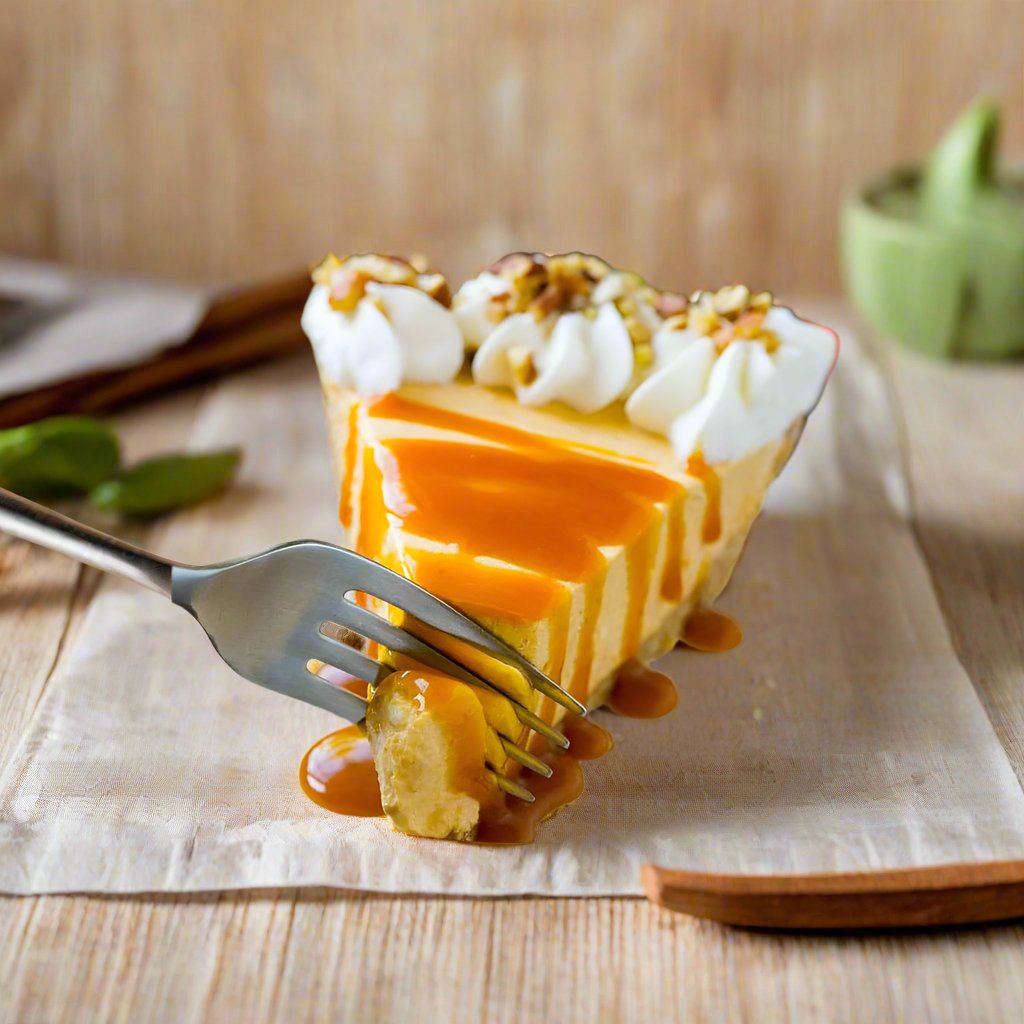 Our Pumpkin Cheesecake Soy Wax Melts offer the comforting and delicious scent of a freshly baked pumpkin cheesecake. The sweet and warm aroma is perfect for creating a cozy and inviting atmosphere, especially during the fall season. The scent captures the essence of this beloved dessert, making it a delightful treat for your senses.