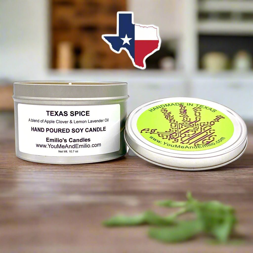 Texas Spice Soy Candle - You Me and Emilio
