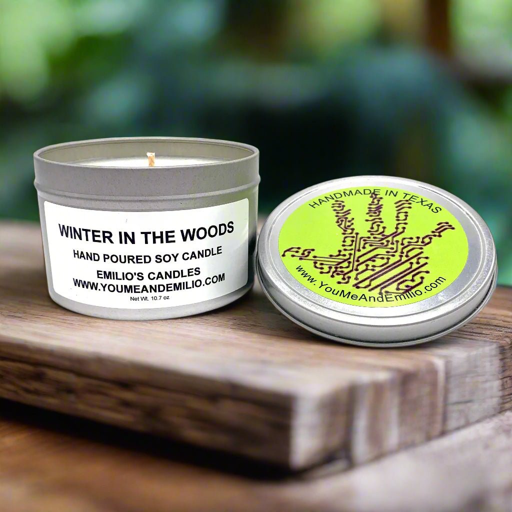 Winter In The Woods Soy Candle - You Me and Emilio