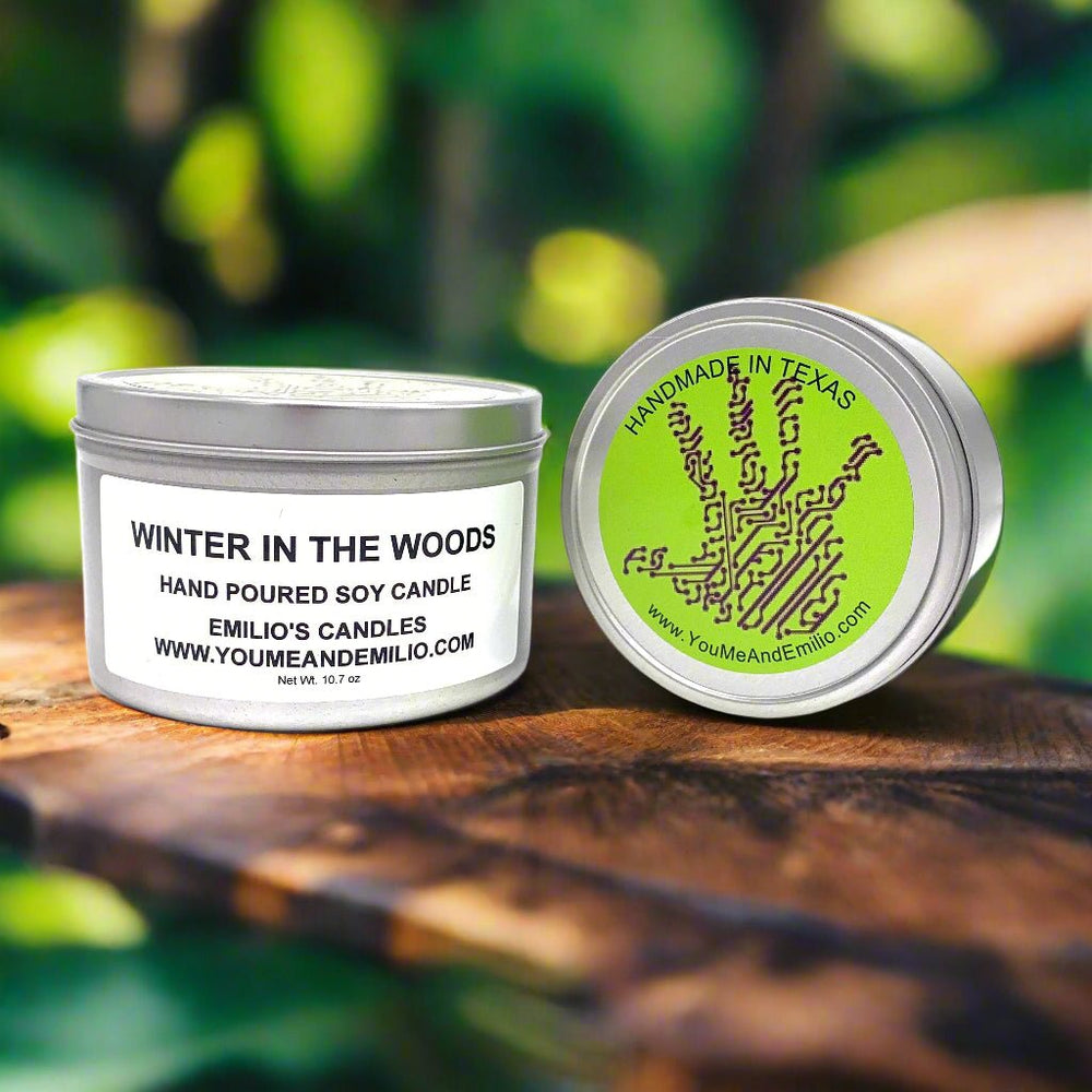 Winter In The Woods Soy Candle - You Me and Emilio