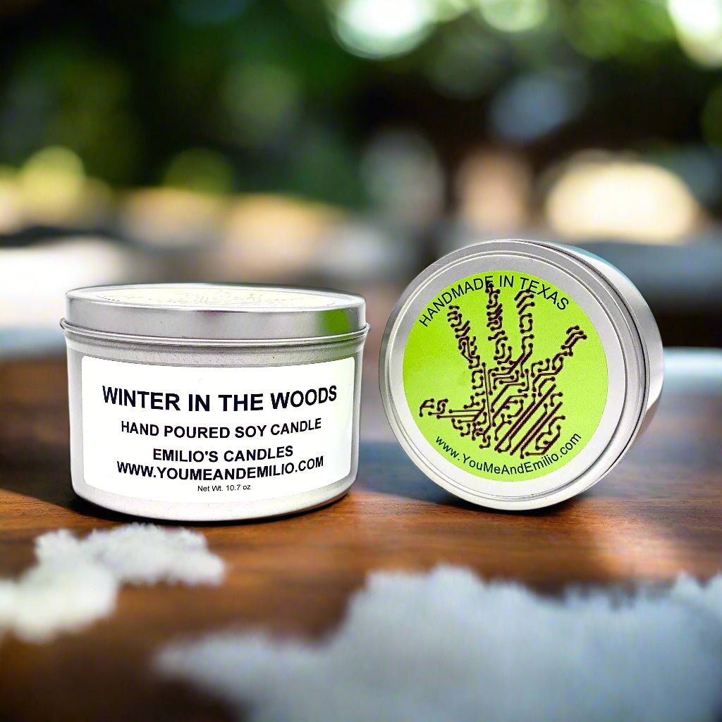 Winter In The Woods Soy Candle - You Me and Emilio