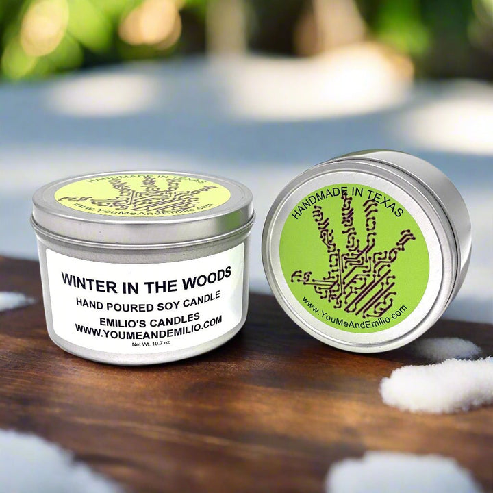 Winter In The Woods Soy Candle - You Me and Emilio