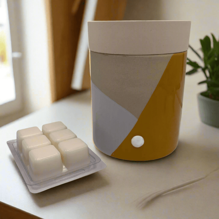 Yellow Soy Wax Warmer - You Me and Emilio