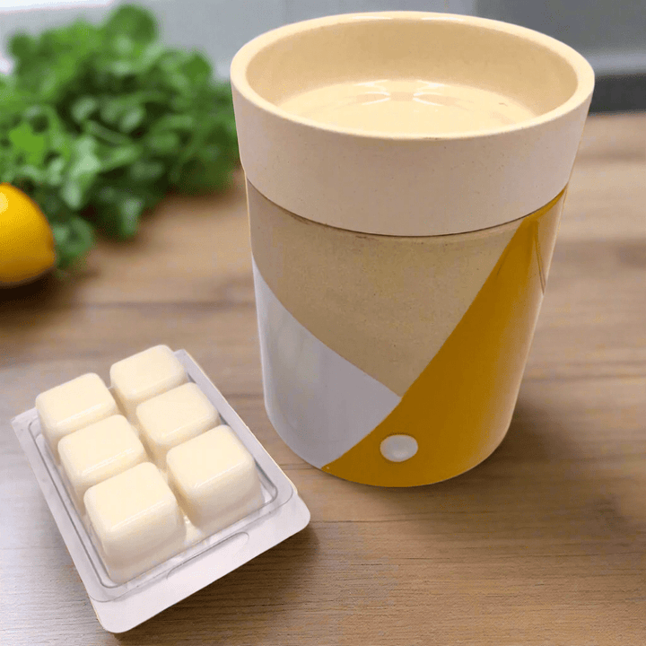 Yellow Soy Wax Warmer - You Me and Emilio