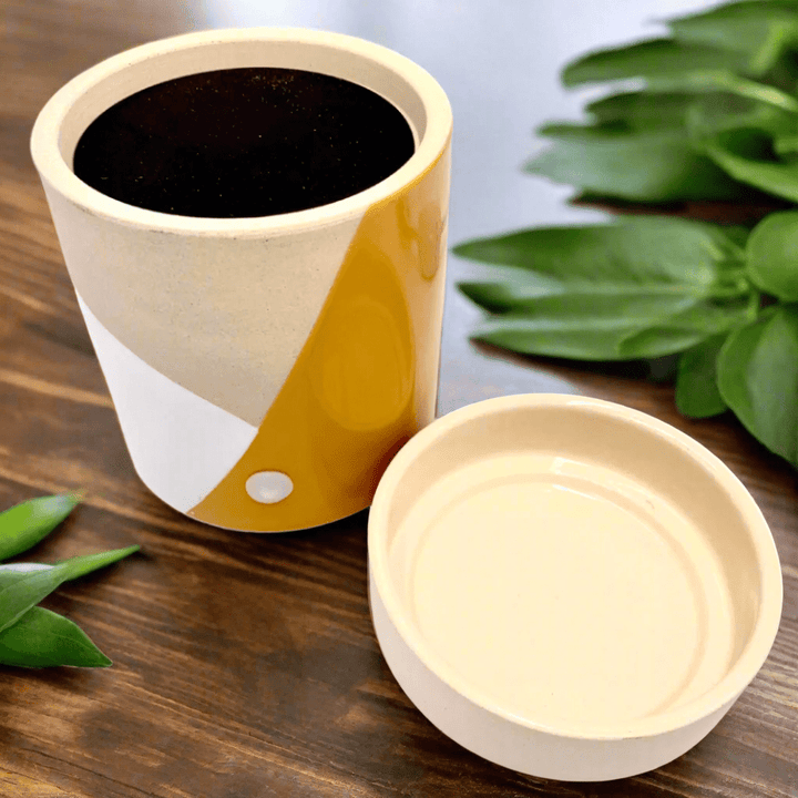 Yellow Soy Wax Warmer - You Me and Emilio