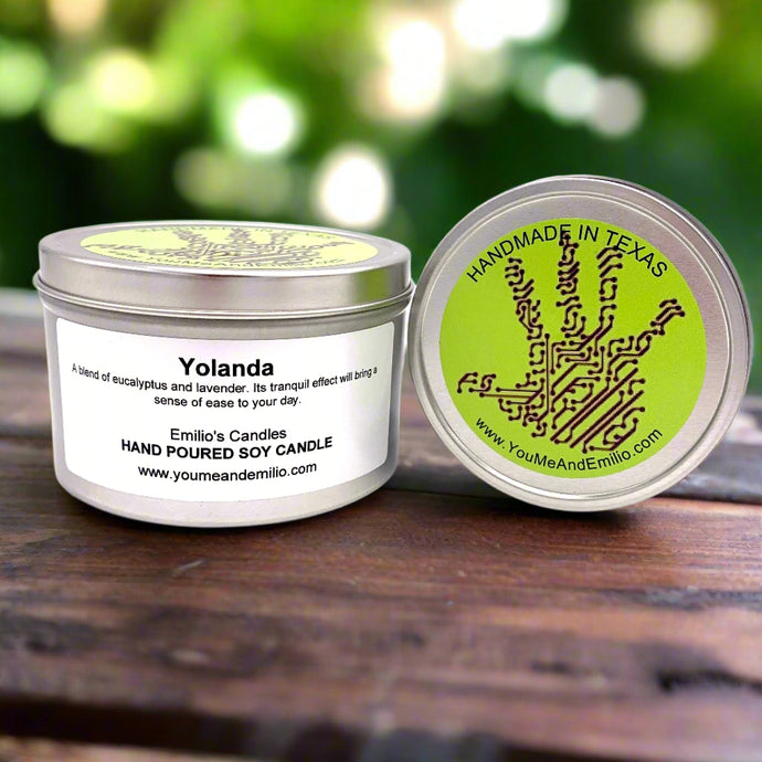 Introducing the Yolanda Soy Candle, a delightful blend of eucalyptus and lavender that delivers a refreshing, clean floral aroma. Immerse yourself in the soothing and invigorating scents of these natural ingredients, designed to help you relax and rejuvenate.